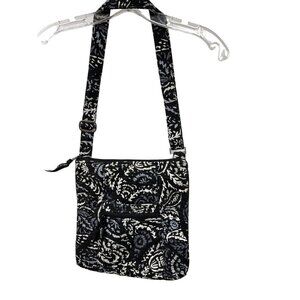 Vera Bradley Paisley Noir Pattern Hipster Crossbody
